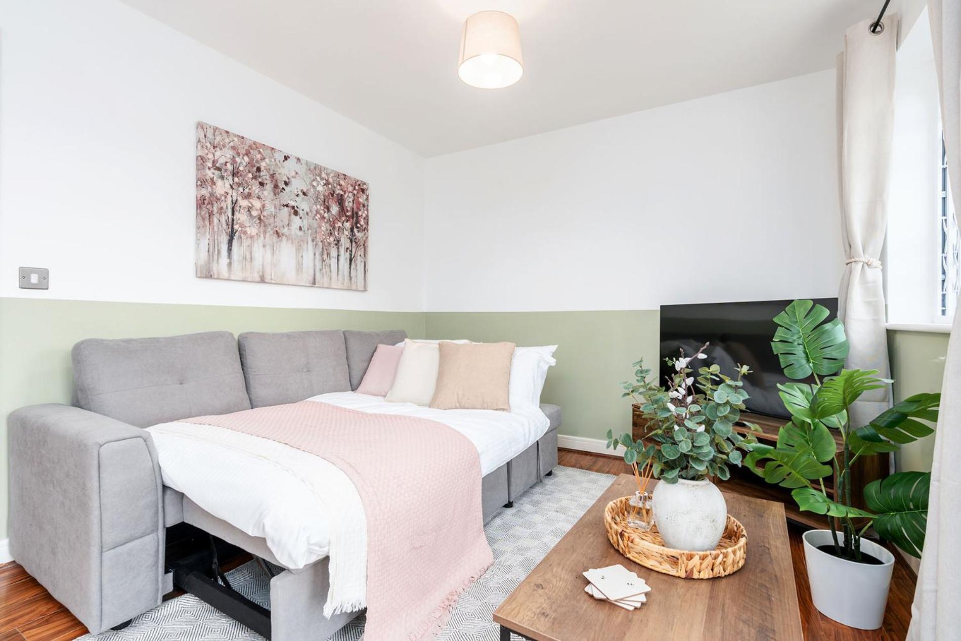 6 Guests - 3 Bedrooms - Free Wi-Fi - Manchester Eksteriør bilde