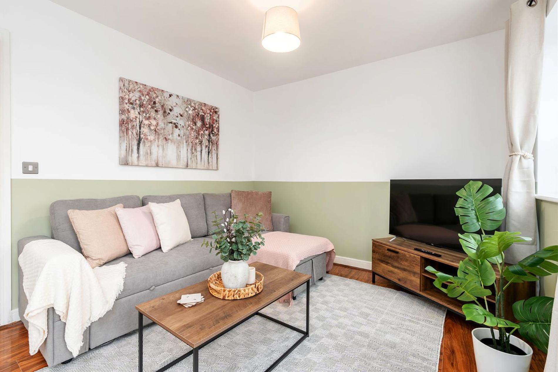 6 Guests - 3 Bedrooms - Free Wi-Fi - Manchester Eksteriør bilde